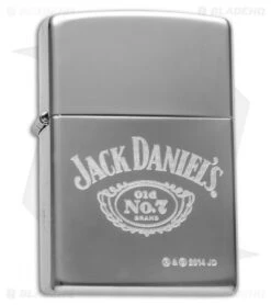 Zippo Classic Lighter Jack Daniels (High Polish Chrome) 250JD