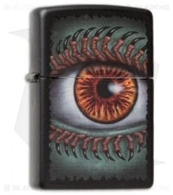 Zippo Classic Lighter Monster Eye (Black Matte) 28668
