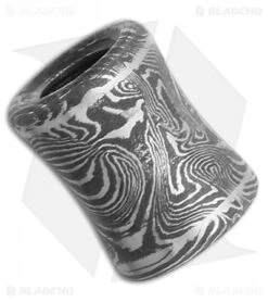 Zoe Crist Knives Fingerbone Damascus Bead